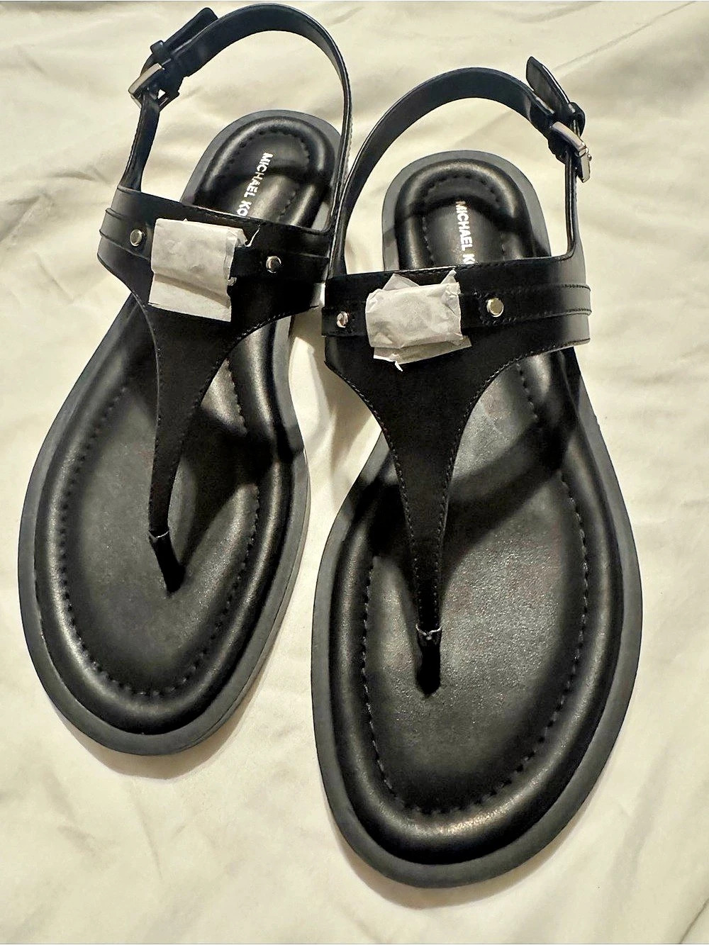 Michael Kors Mandy Thong Sandal Thong Sandals in Black US 8 NWT